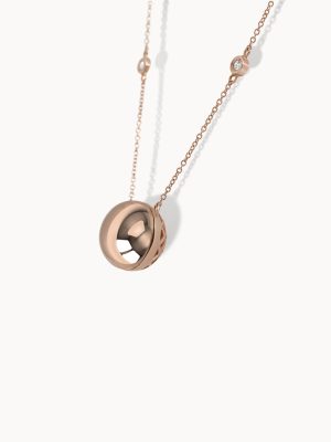 Orb Gold Chain Necklace - Large