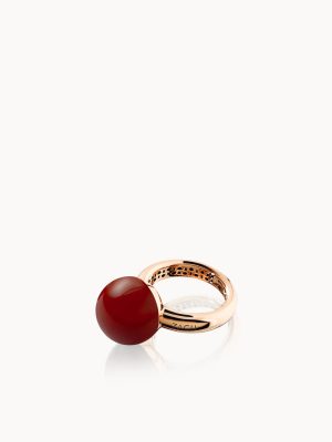 Orb© Malachite Ring in Rose Gold - Large