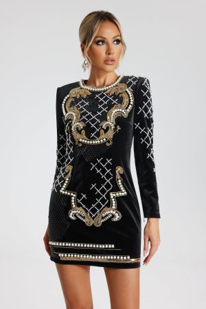 Bess Pearl Mini Dress