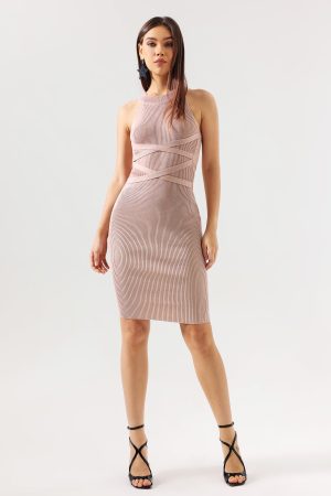 Nathai Sleeveless Knitted Mini Dress