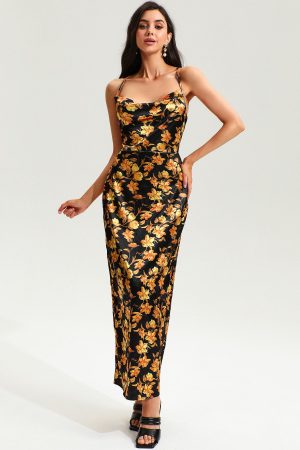 Floral Cami Midi Dress
