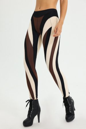 Joie Patchwork Mesh Pants