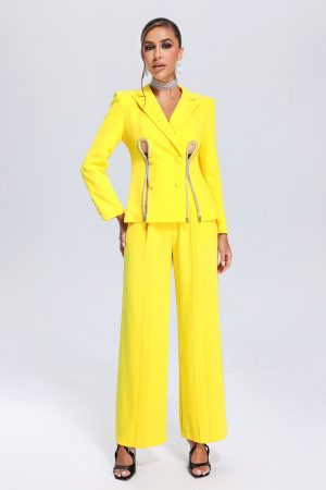 Sada Cutout Blazer Set