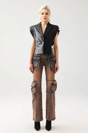Doma Eco-Leather Vest