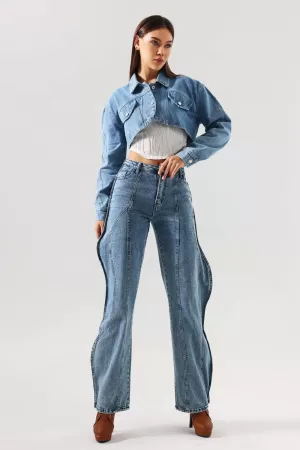 Jellay Denim Short Jacket