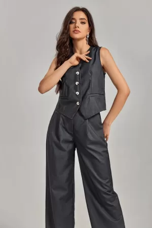 Nina Blazer Vest Set