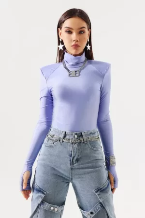 Reggie Padded Shoulder Bodysuit