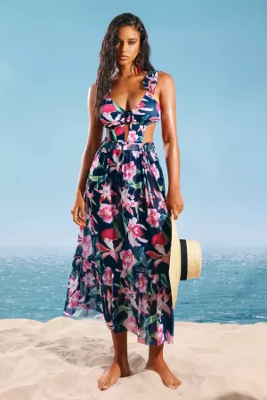 Sada Flower Print Swimwear Set