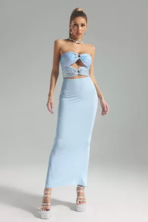 Sally Sequins Cutout Bandage Dress