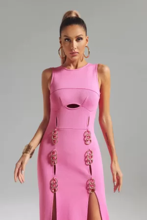 Scarlett Cutout Maxi Bandage Dress